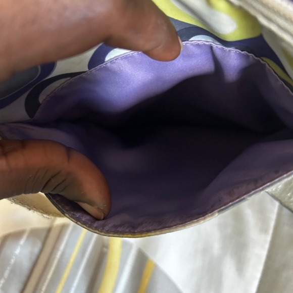 Multicolor Coach Purse - Picture 11 of 15